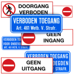 Verbodsstickers