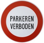 Productafbeelding Parkeerverbod Bord klein