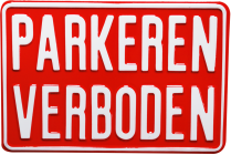 Productafbeelding Bord Parkeren Verboden klein