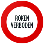 Productafbeelding Roken Verboden Bord klein