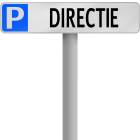 Productafbeelding Directiebord met Paal klein