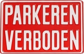 Productafbeelding Parkeerverbodsbord large