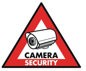 Productafbeelding Sticker Camera Beveiliging large