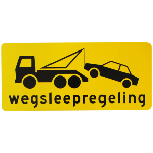 Productafbeelding Bord Wegsleepregeling large