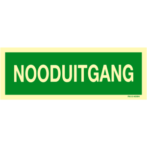 Productafbeelding Nooddeur Bord large