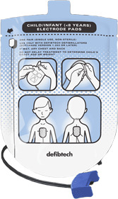 Productafbeelding Defibtech Kinderelektroden large