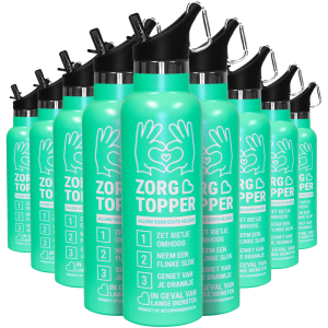 Productafbeelding ZorgTopper Drinkfles Mint 12 stuks large