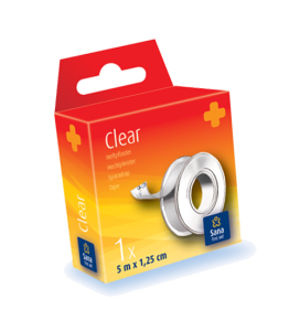 Productafbeelding Hechtpleister Clear large