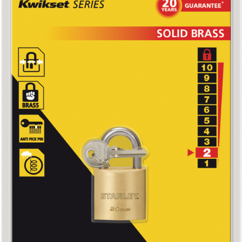 Productafbeelding Hangslot Stanley Kwikset small 1