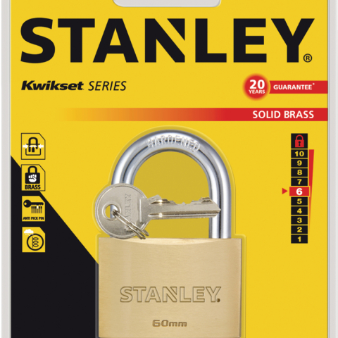 Productafbeelding Hangslot Stanley 60 mm small 1