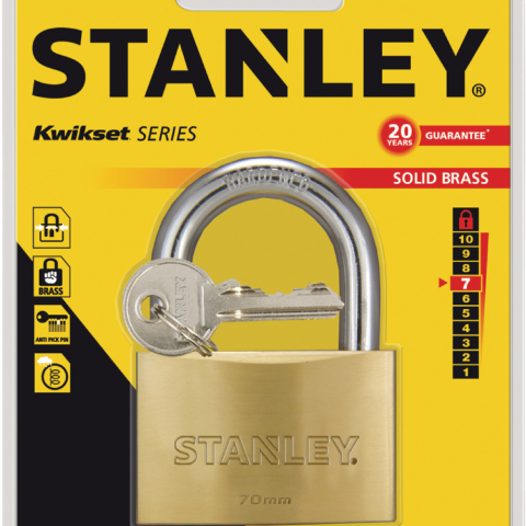 Productafbeelding Hangslot Stanley 70 mm small 1