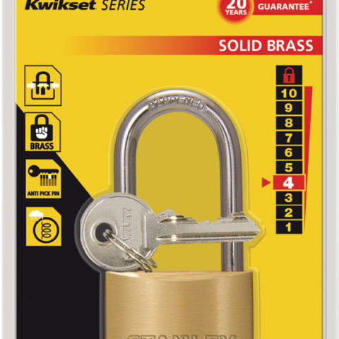 Productafbeelding Hangslot Stanley Lang 40 mm small 1