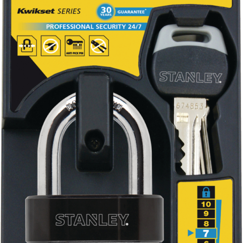 Productafbeelding Hangslot Stanley Professional Security 50 mm small 1