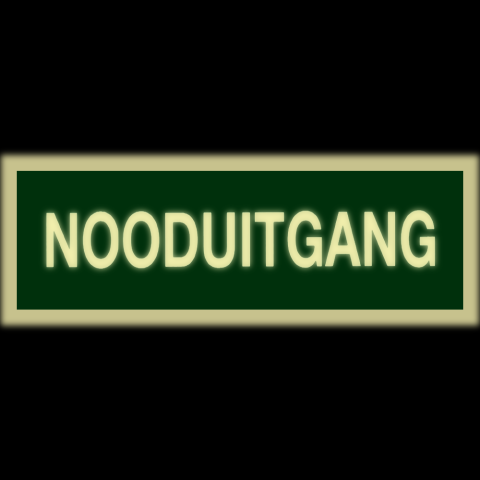 Productafbeelding Nooddeur Bord small 1