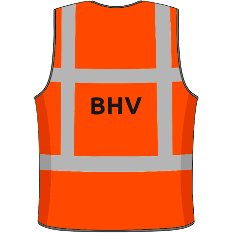 Productafbeelding BHV Hesje Oranje RWS Rits small 1