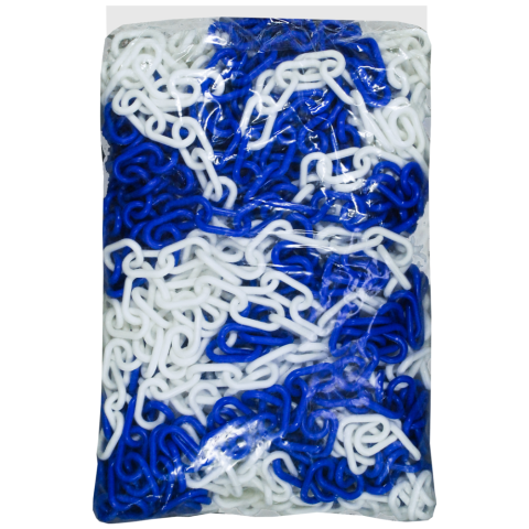 Productafbeelding Afzetketting blauw wit 25 mtr small 2