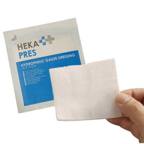 Productafbeelding Hydrofiel Gaaskompres 8 Laags - 10 x 10 cm small 1