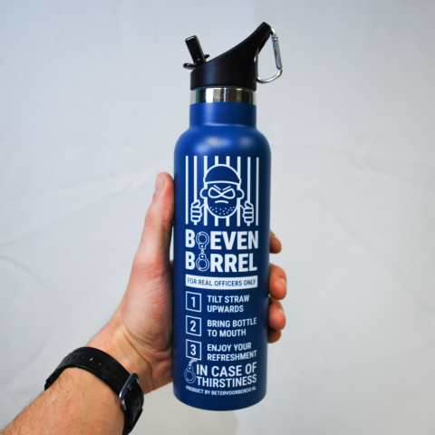 Productafbeelding Boeven Borrel Drinkfles Blauw small 5