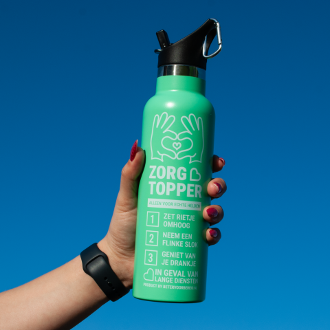 Productafbeelding ZorgTopper Drinkfles Mint 25 stuks small 5